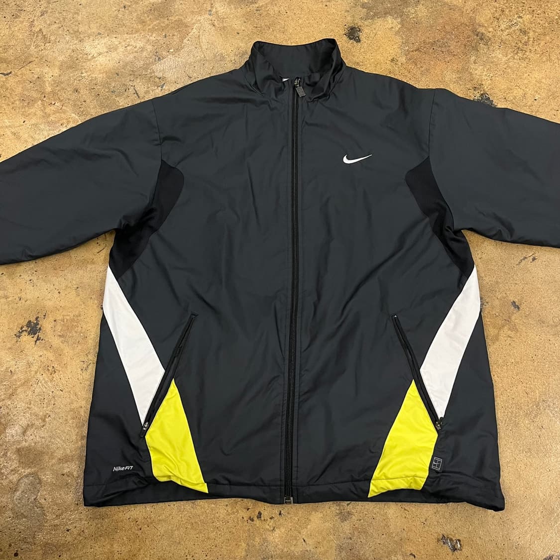 [정품/XL] 나이키 블랙 바람막이 자켓 b18 상품이미지3
