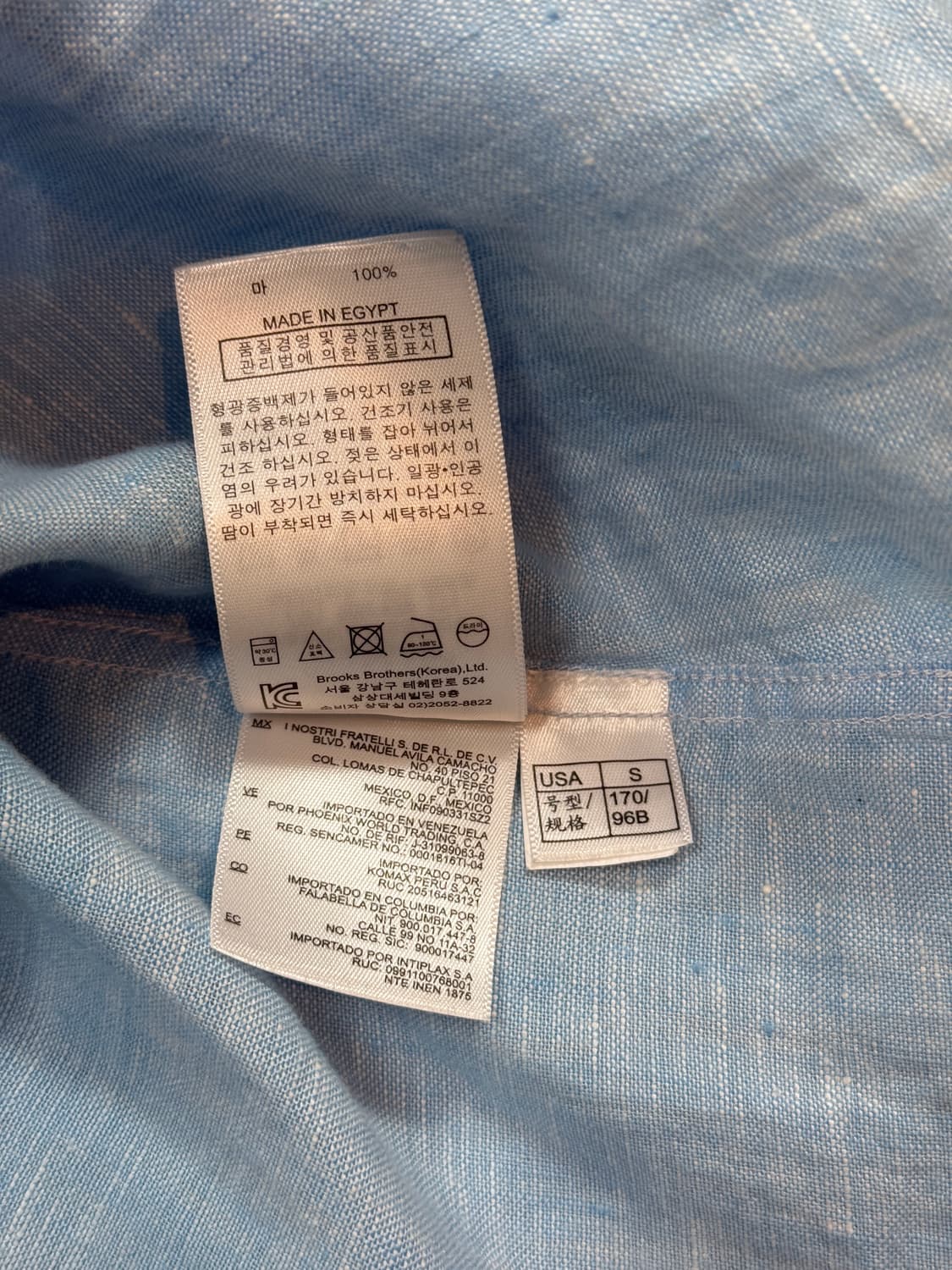 브룩시브라더스 마100% 셔츠 상품이미지9