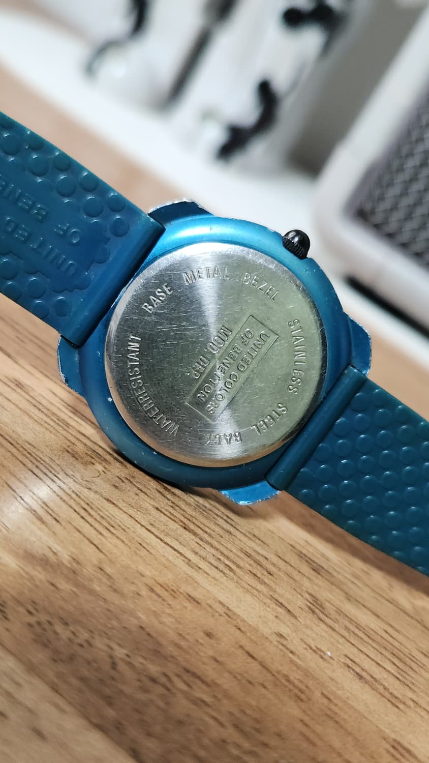 #BULOVA 베네통 빈티지 레트로 희귀 레어 시계 급처 상품이미지8