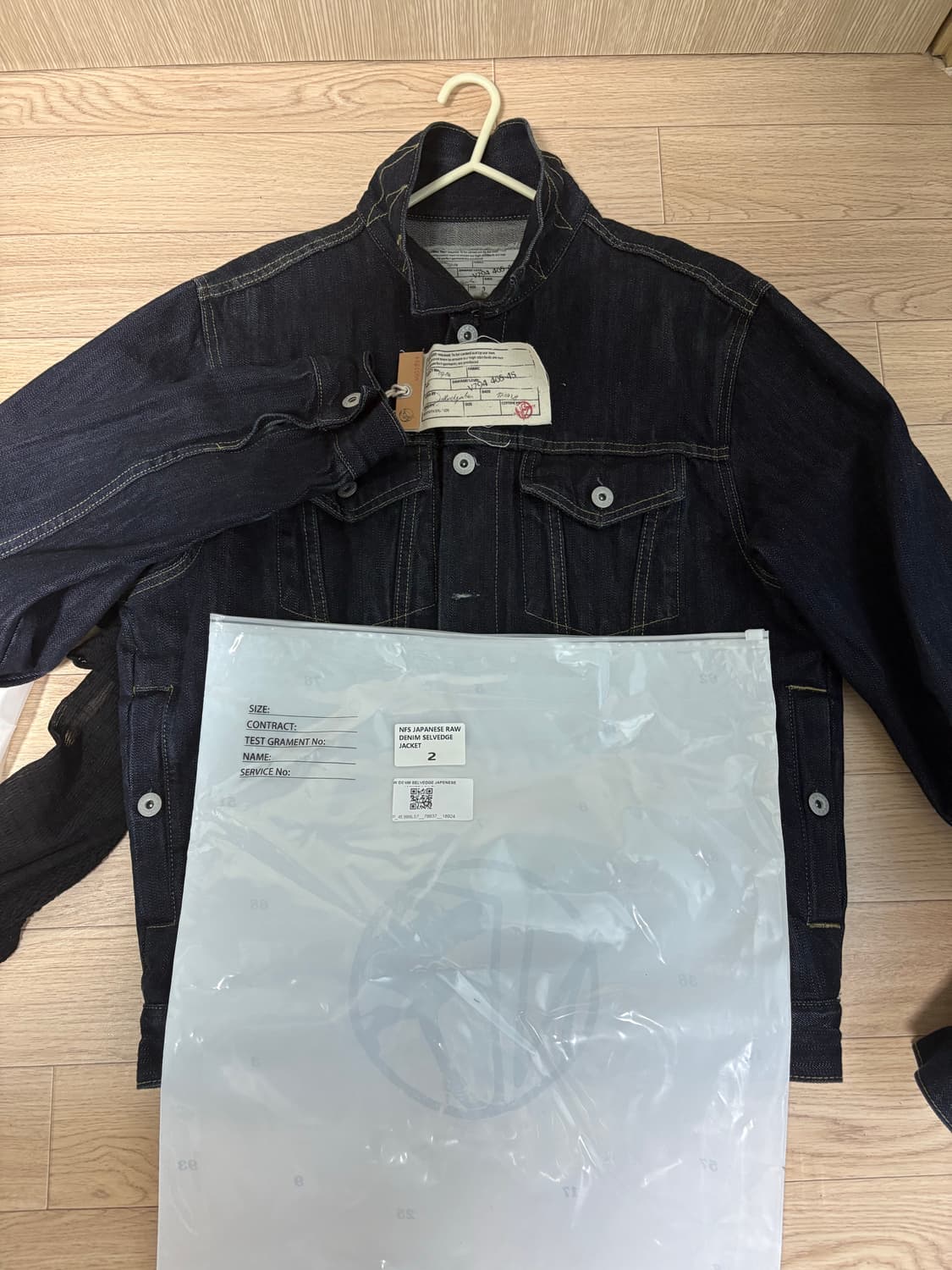 Nofaith studios raw denim japanese jaket 상품이미지5