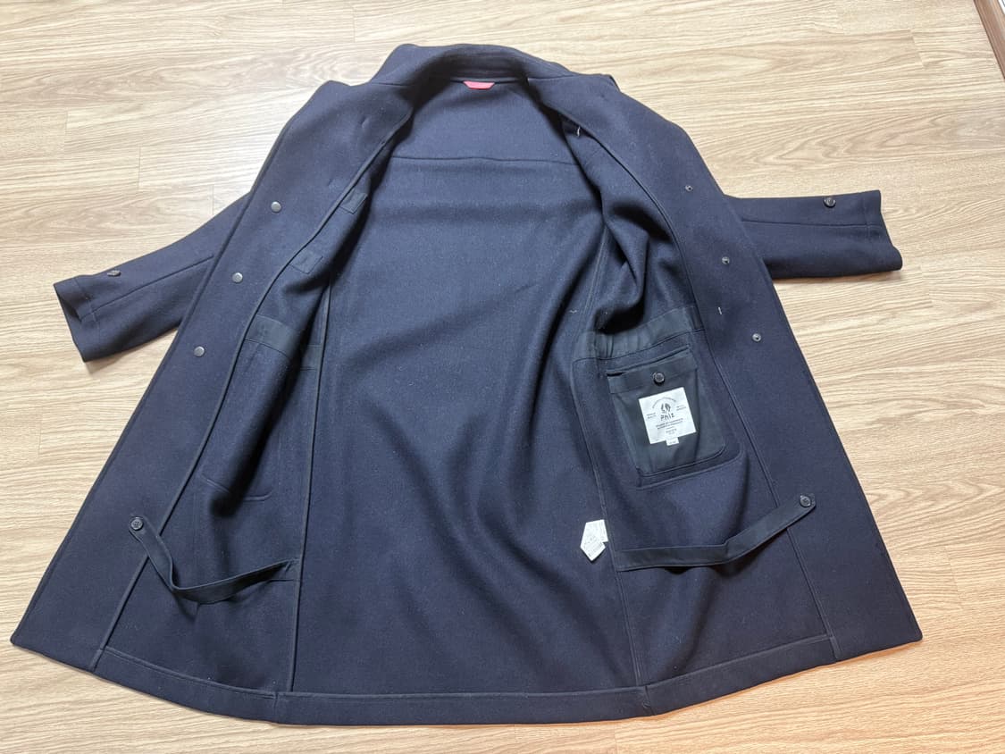 (100) 헤지스맨 오버핏 더플코트(Long) 상품이미지5