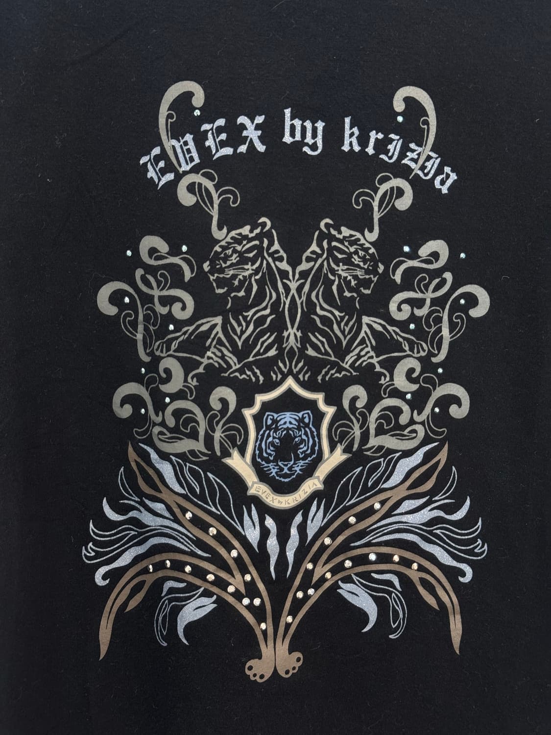 Krizia Evex Black T-shirt 상품이미지4