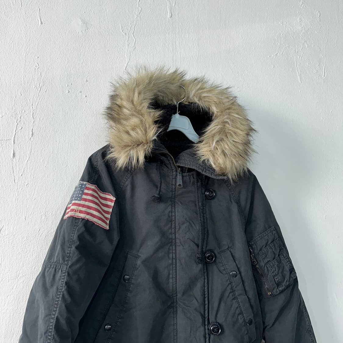 데님앤서플라이 N3B 패딩점퍼 여성M 상품이미지2