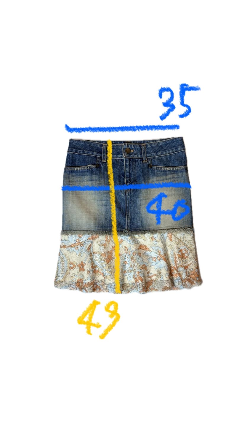 Pinky&Dianne 데님 스커트 상품이미지9