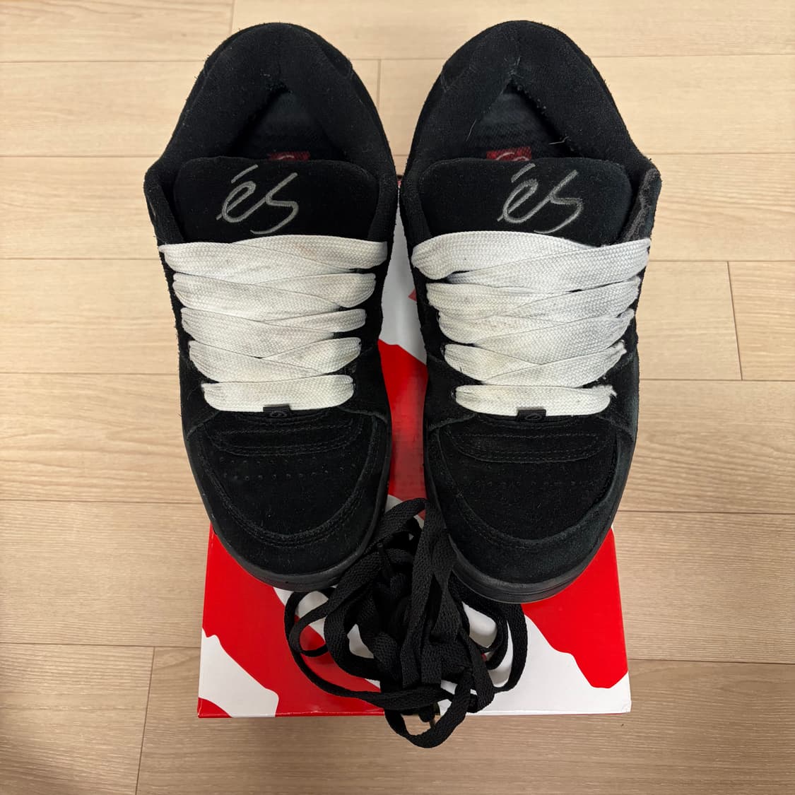 Es 이에스 Accel og 악셀 스케이트 보드화 블랙 커스텀 275 상품이미지6