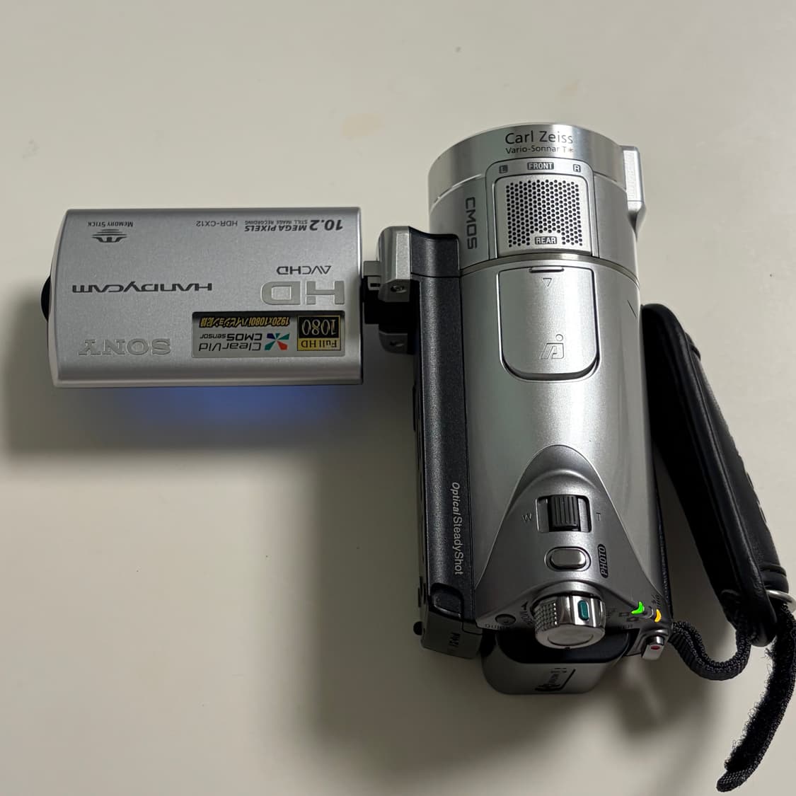 풀박구성) 소니 sony HDR-CX12 실버 빈티지 캠코더 상품이미지4