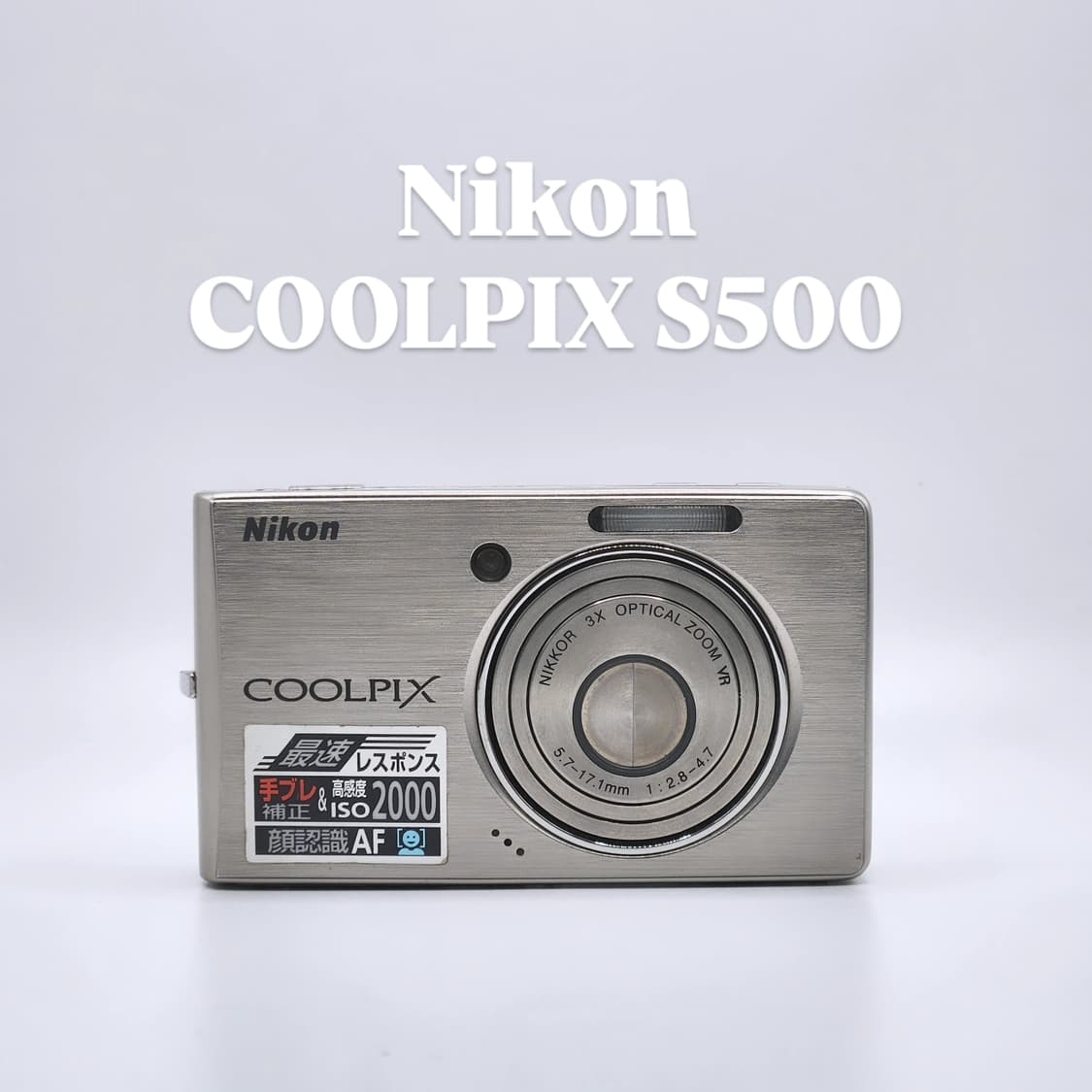 📸 ✨ [빈티지감성] 니콘 Coolpix S500 실버 🎀 상품이미지1