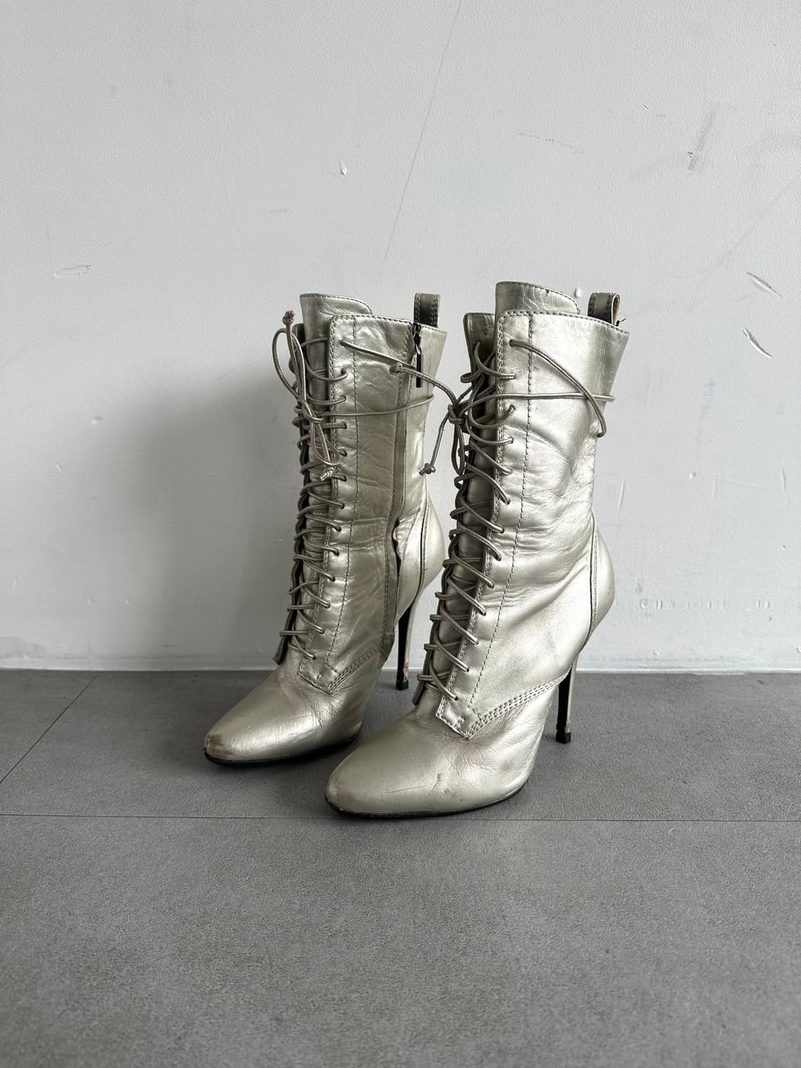 발망 x 쥬세페자노티 실버 힐 복서 부츠 상품이미지1