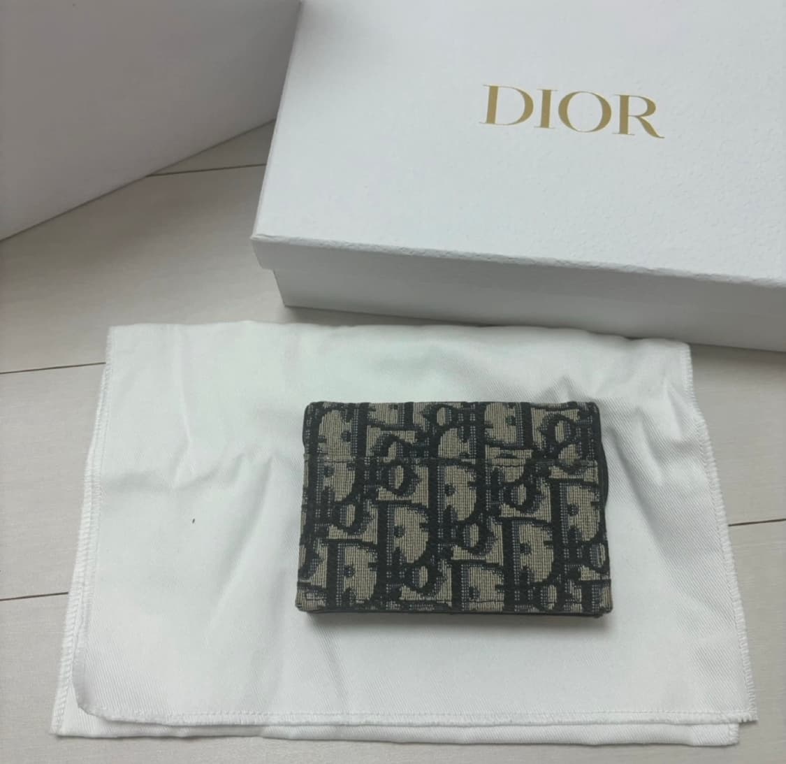 디올 오블리크 새들 카드지갑 상품이미지5