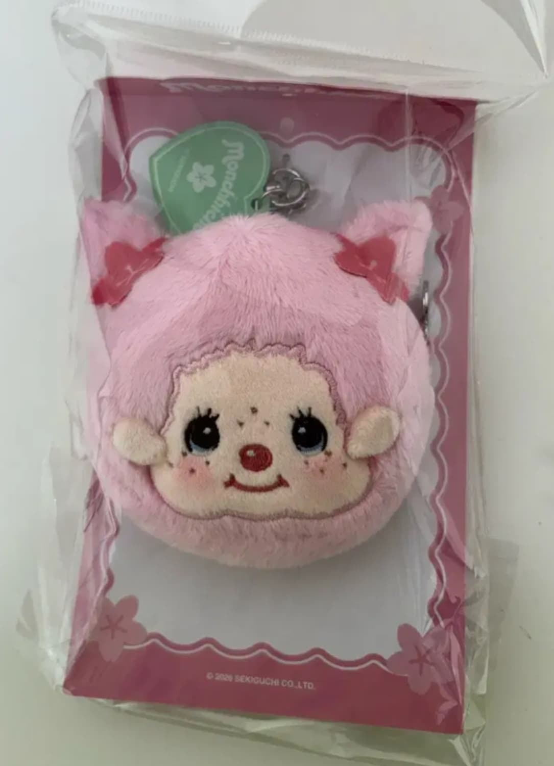 일리윤 한정 벚꽃 몬치치 인형 파우치 키링 상품이미지2