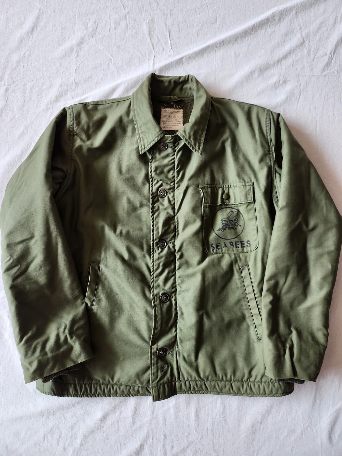 US 77's Vanderbilt made A2 deck jacket 상품이미지1