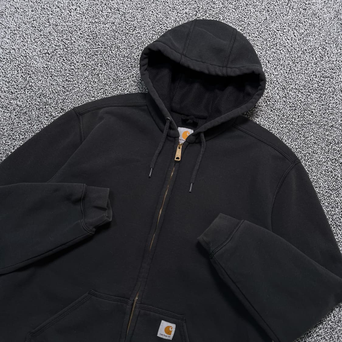 Name : 칼하트 시그니처 박스로고 써멀 오버핏 후드집업 :)  상품이미지2