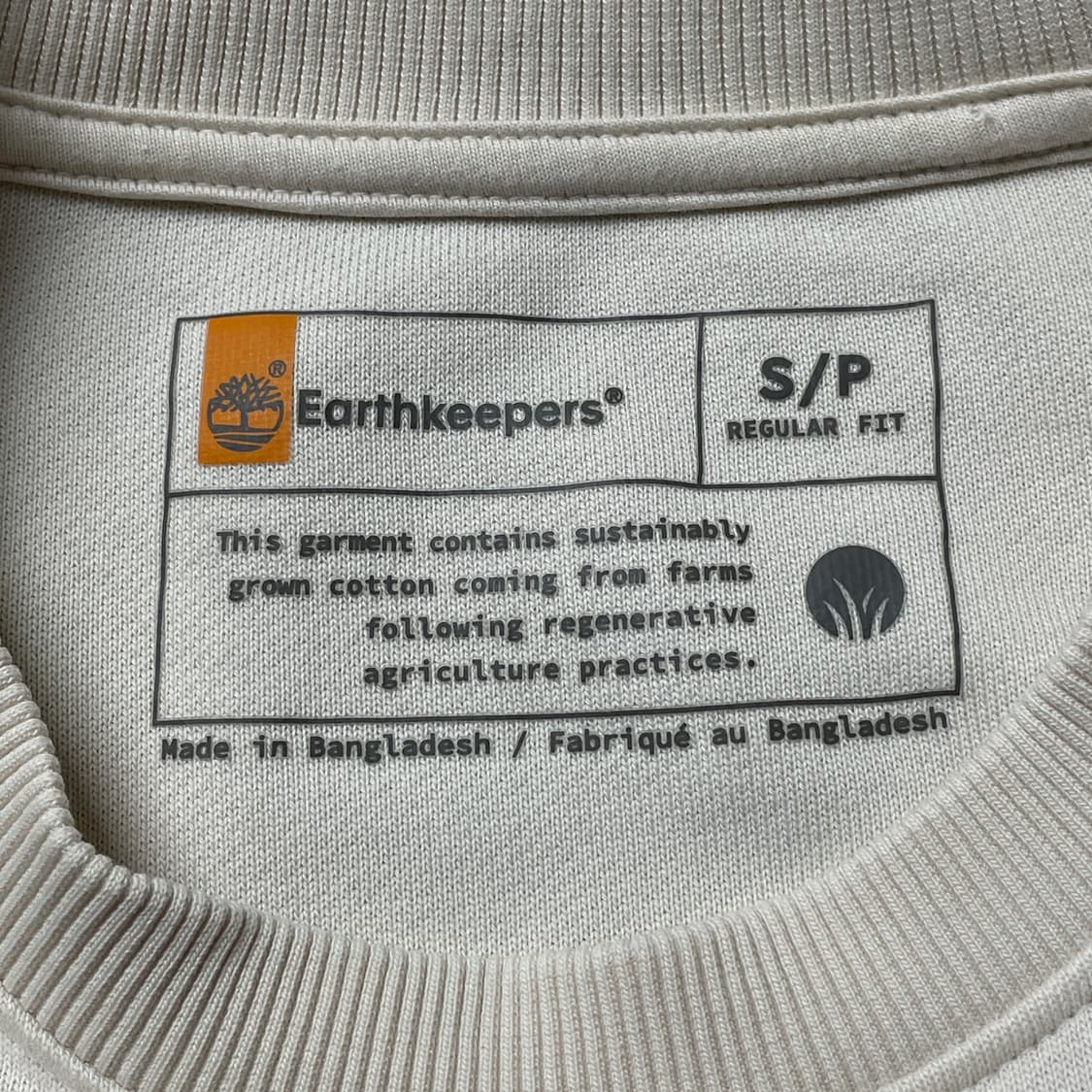 TIMBERLAND 팀버랜드 빈티지 롱 슬리브 스웨트셔츠 A00397 상품이미지8