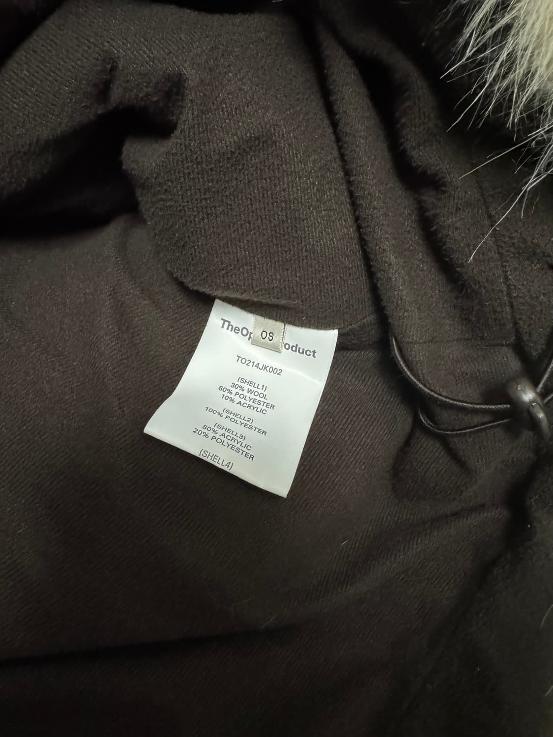 더오픈프로덕트(오픈와이와이) 폭스퍼 후리스 자켓 상품이미지4