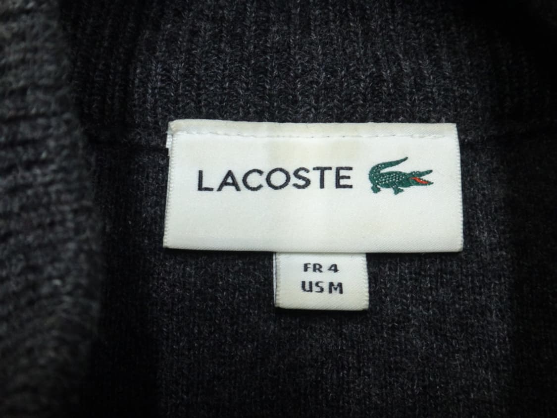 (100) 라코스테 LACOSTE 남성 터틀넥 울 니트 상품이미지7