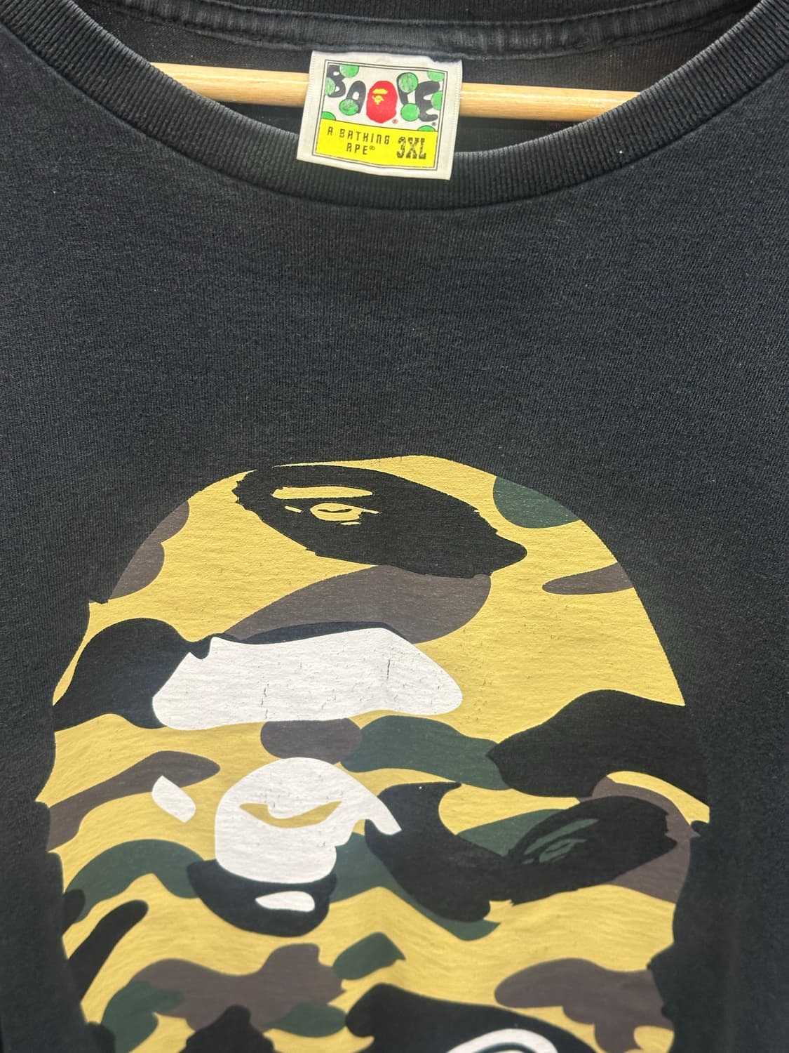 BAPE 베이프 카모 빅사루 반팔티  상품이미지7