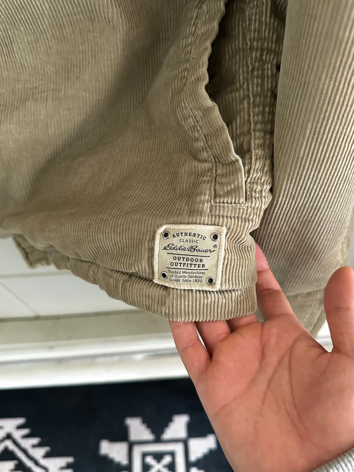 Eddie Bauer 에디바우어 코듀로이 플리스 라이닝 자켓 상품이미지3