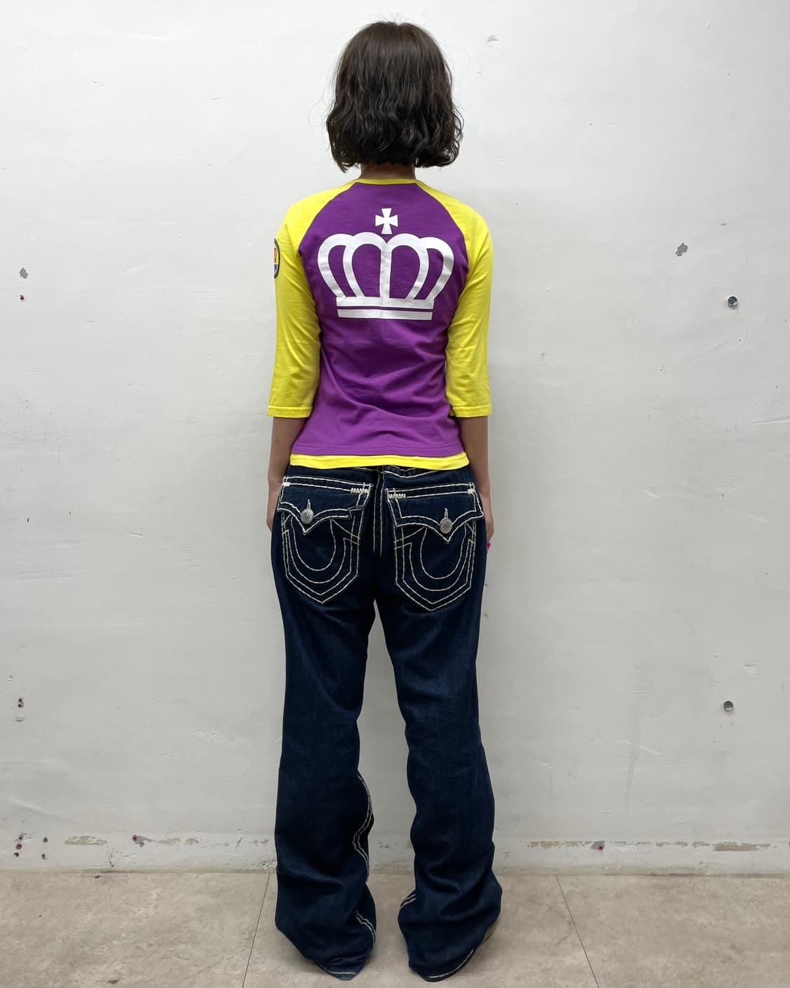 Baby Doll Retro Wappen Half Sleeve  상품이미지8