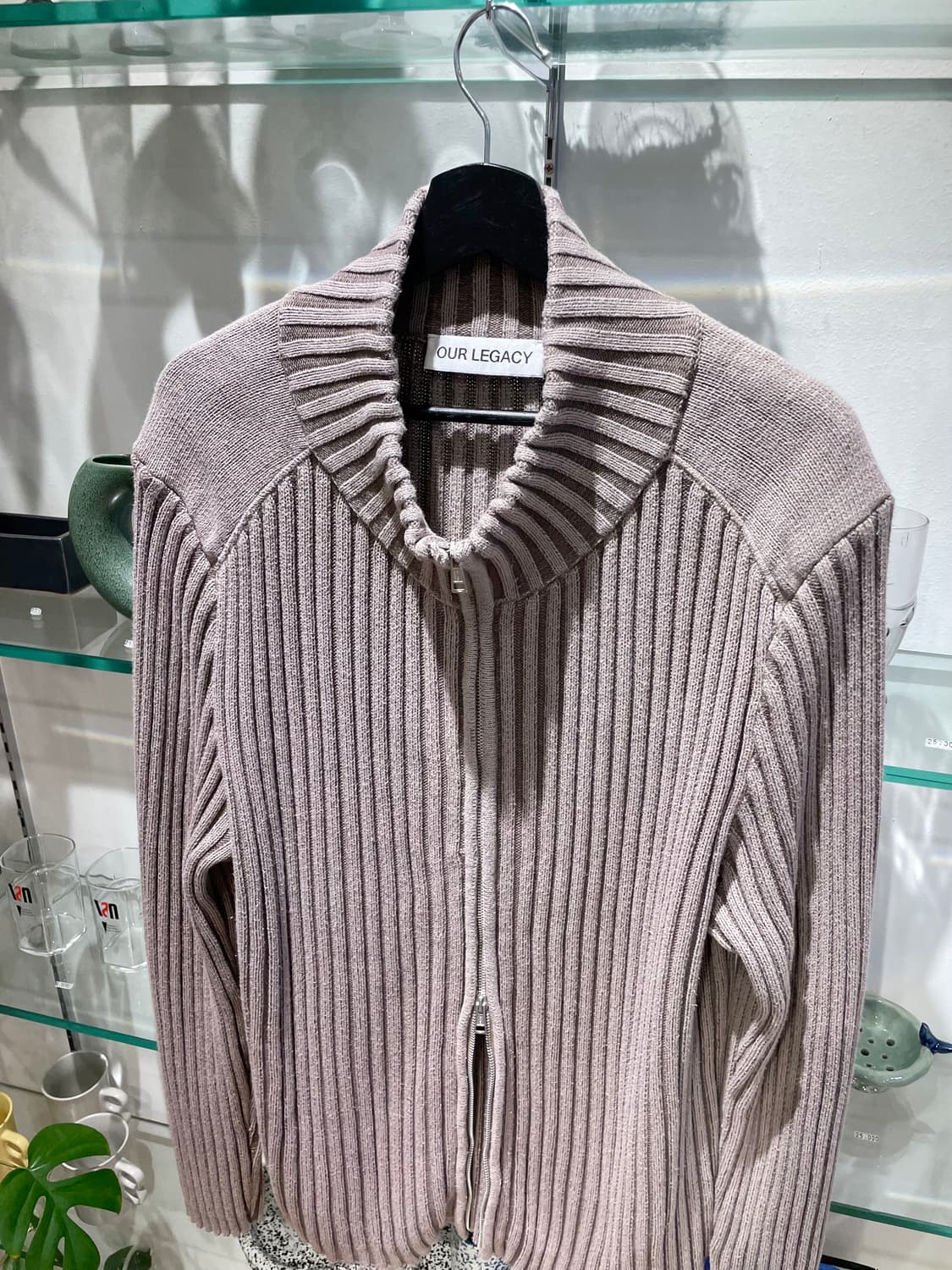 아워레가시 classic zip cardigan 상품이미지3