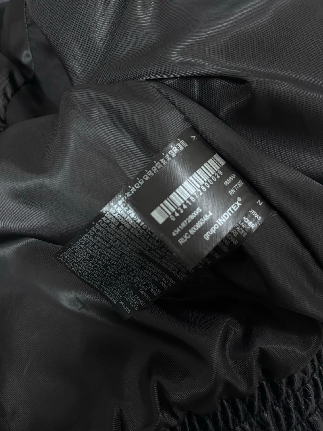 자라 페이크 레더 자켓 생로랑st S사이즈 상품이미지6