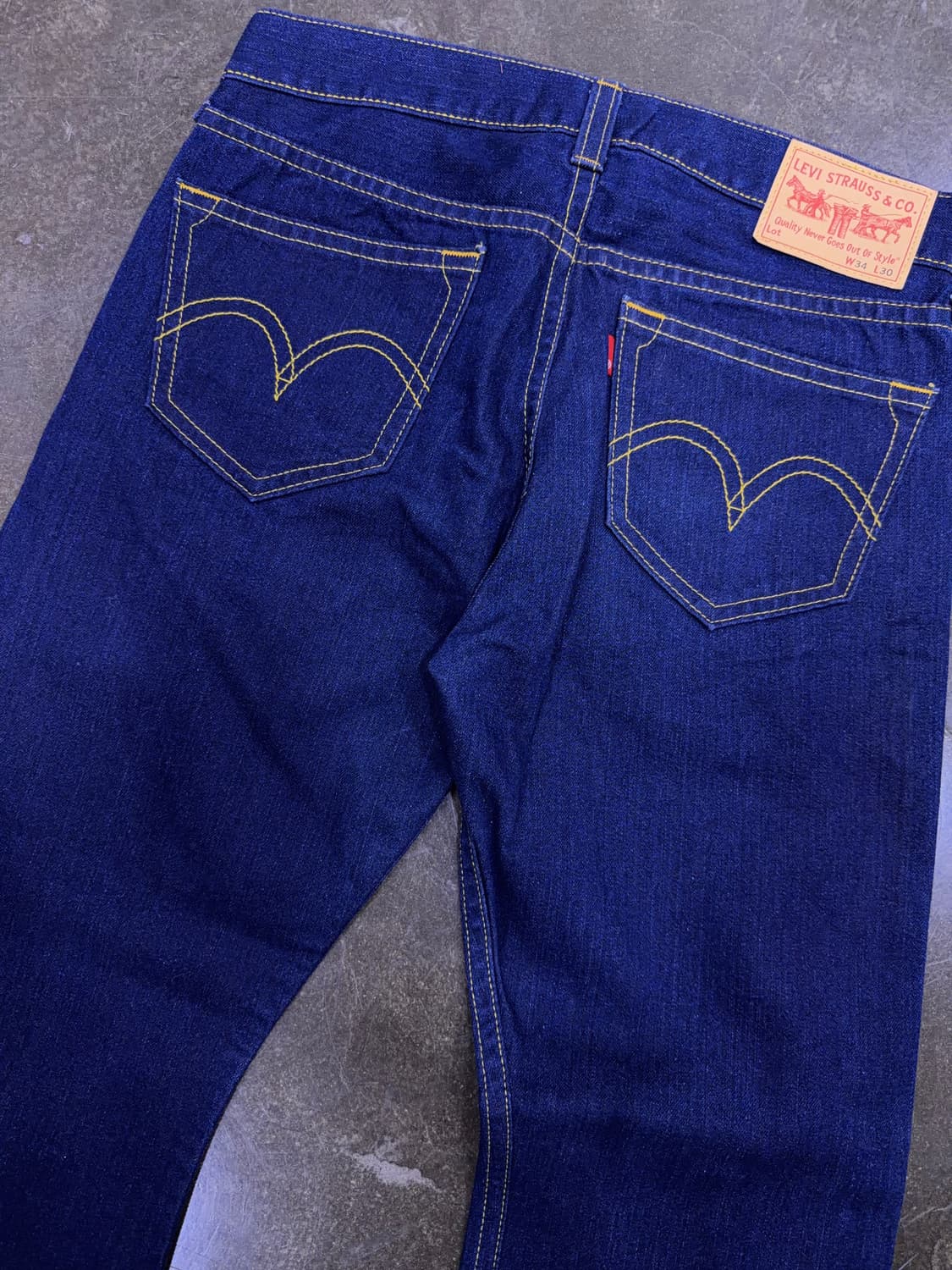 리바이스 00's 타입원 플레어 트루 부츠컷 데님팬츠 34 상품이미지5