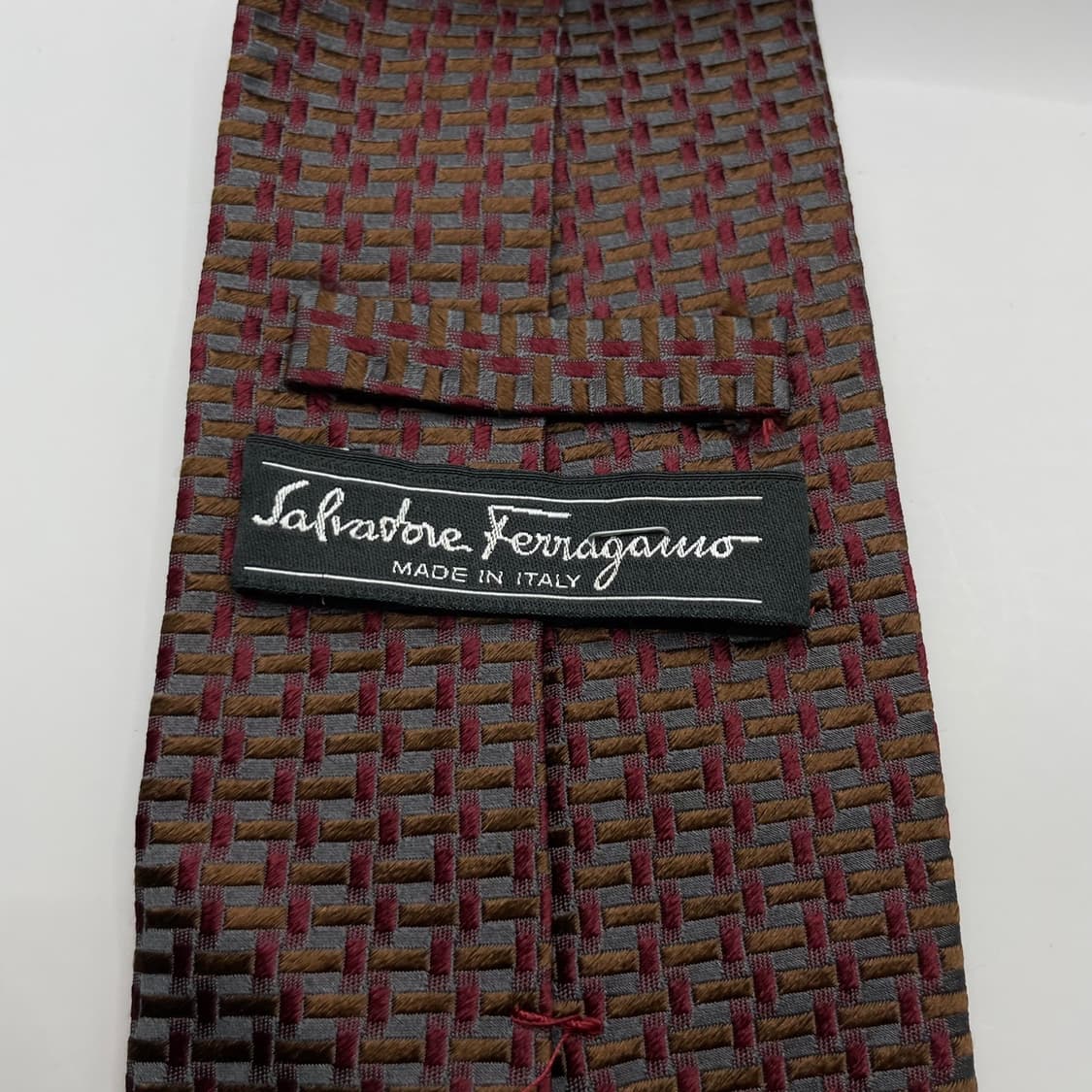 131) (Ferragamo) 살바토레페레가모 패턴 넥타이 상품이미지5