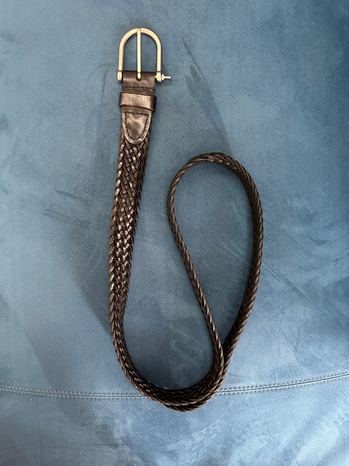 블루 드 쇼프 가죽 벨트 상품이미지1