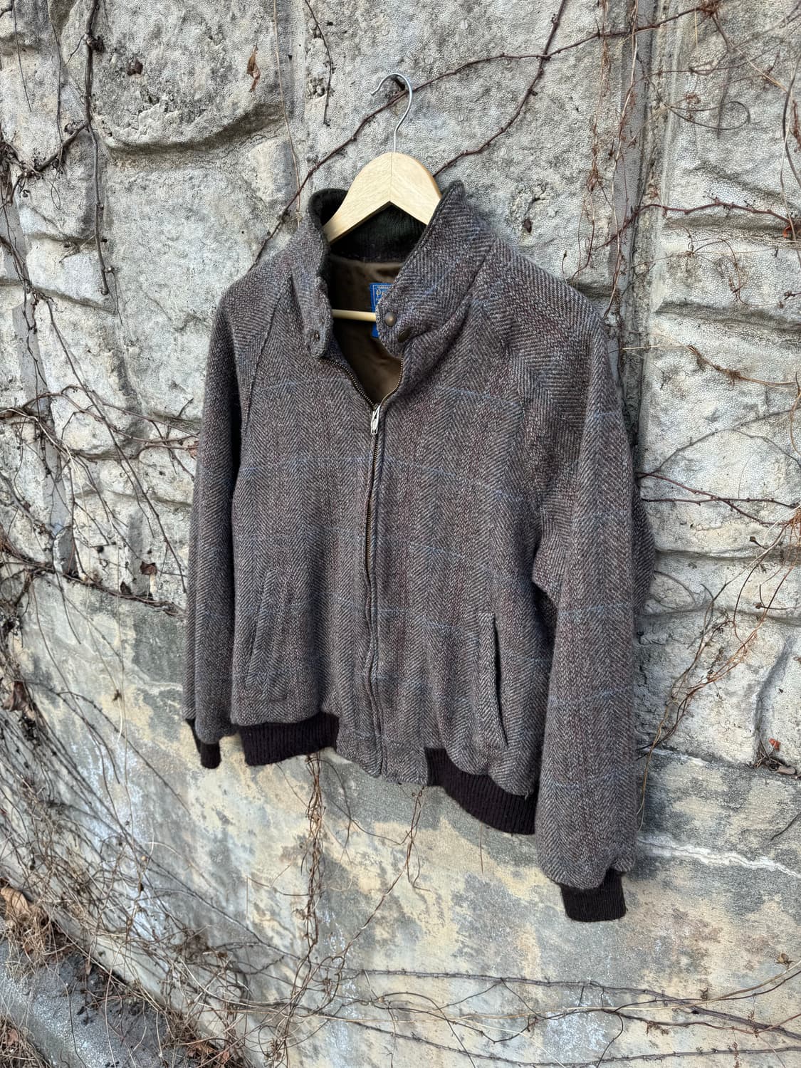 80s 펜들턴 usa 빈티지 울 블루종 봄버 자켓 m 상품이미지3