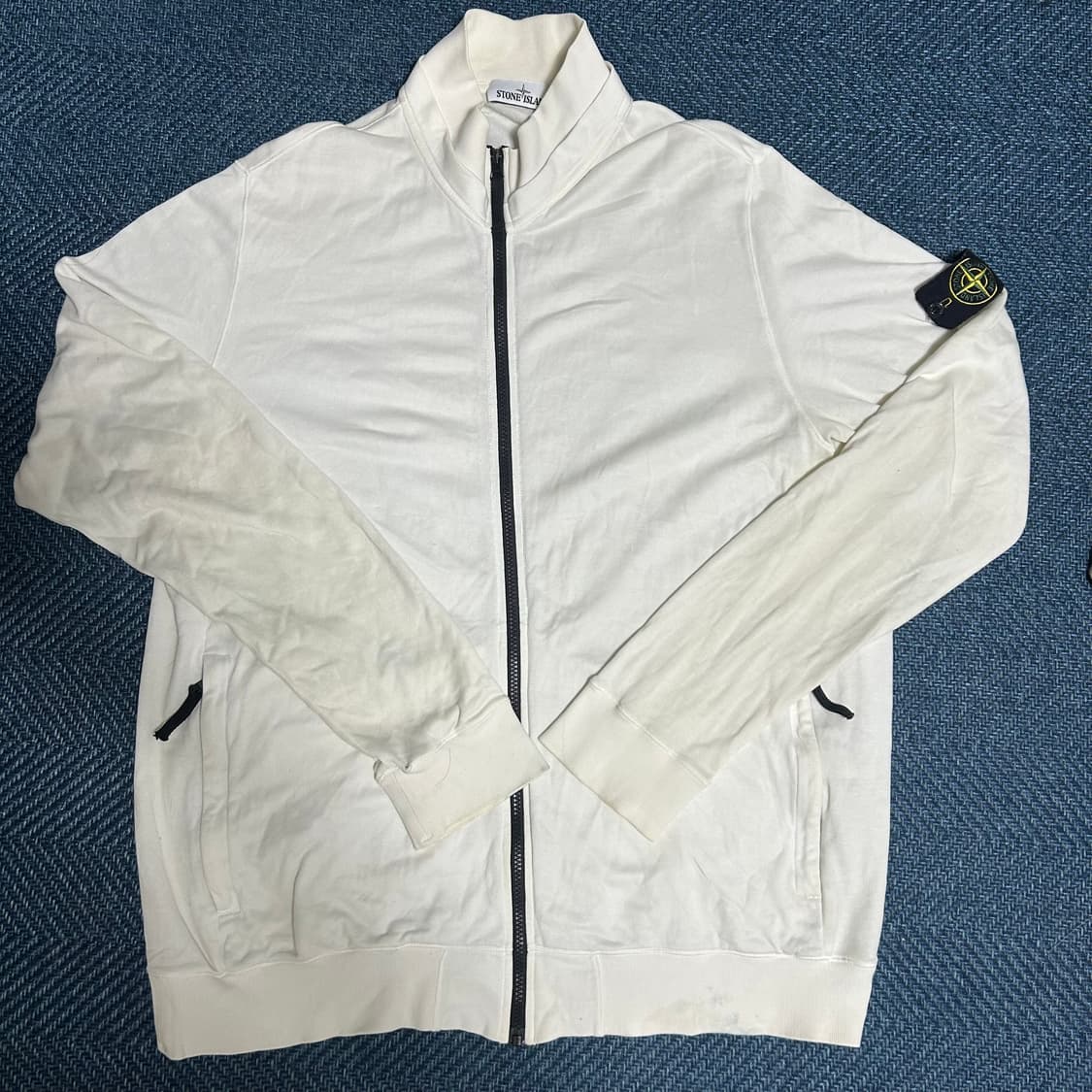 스톤아일랜드 가먼트다잉 집업 상품이미지1