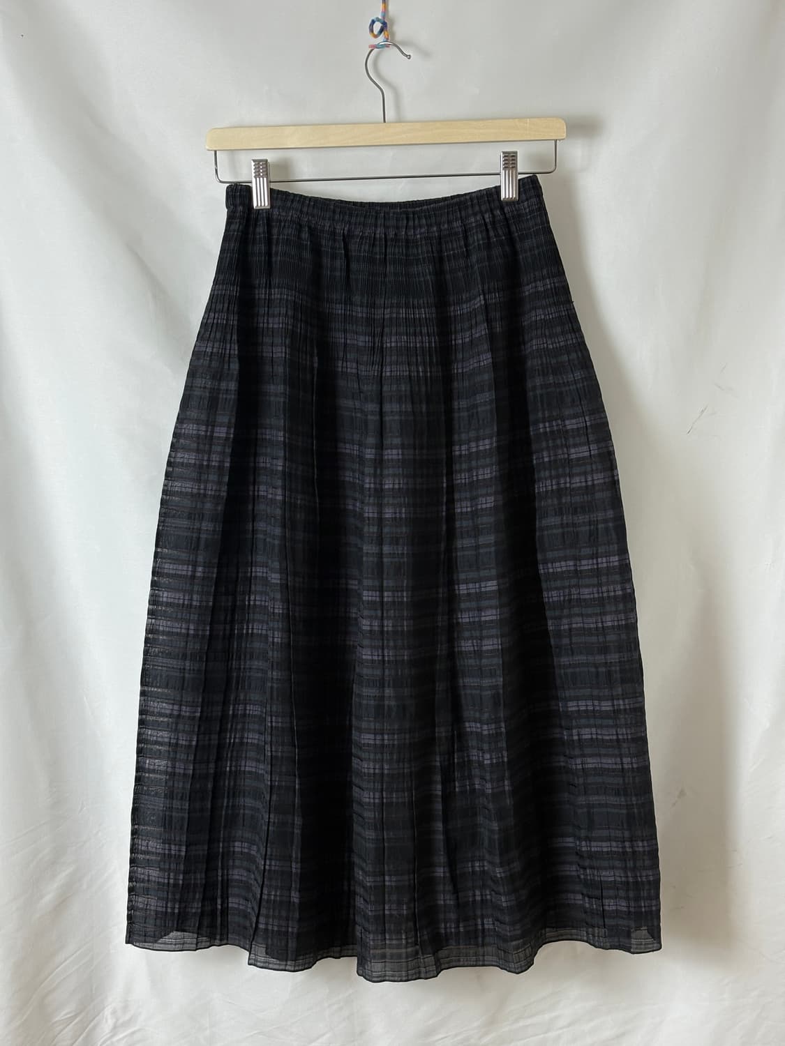 빈티지 스트라이프 롱 스커트 상품이미지5