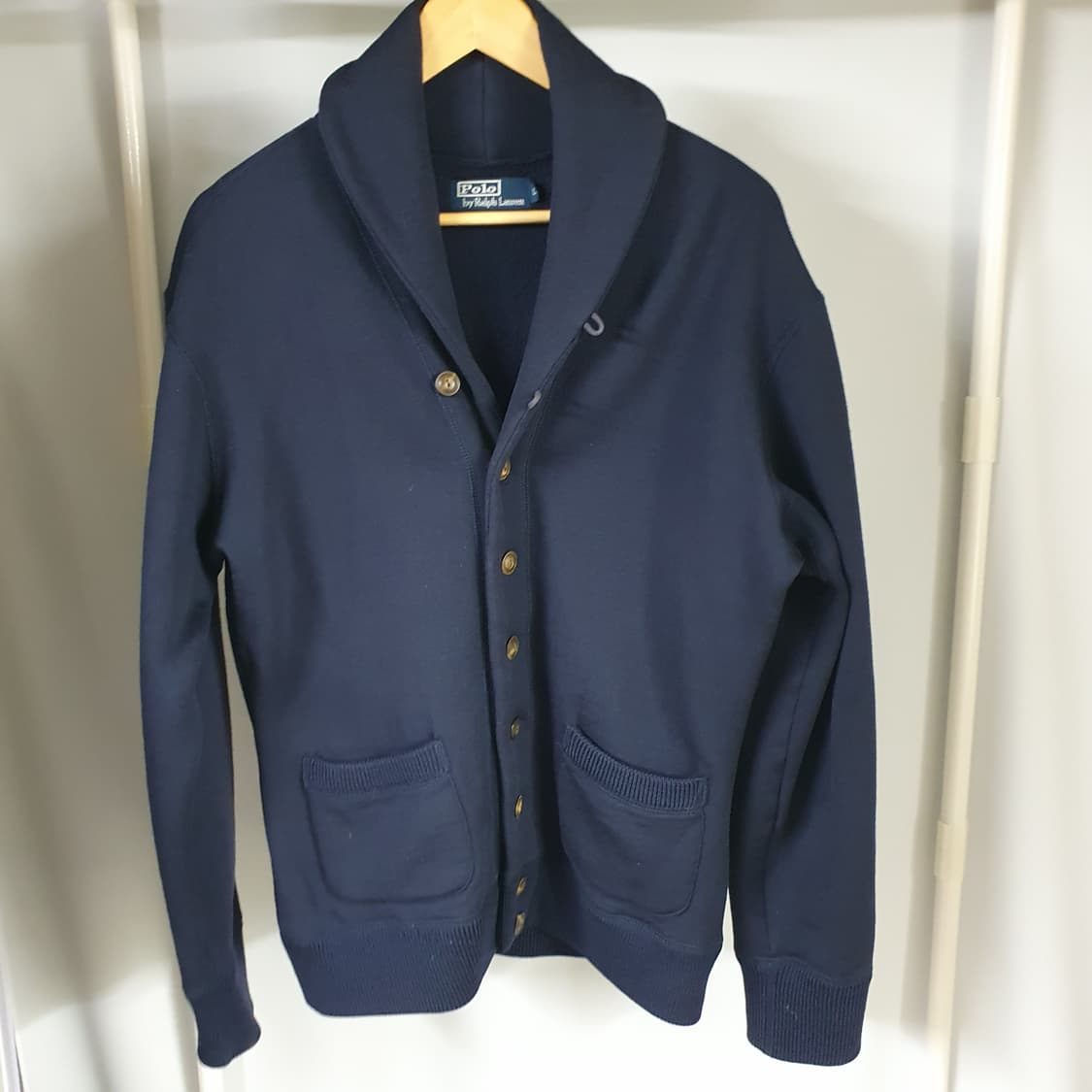 [B Grade] 90s 폴로 숄카라 자켓 상품이미지1