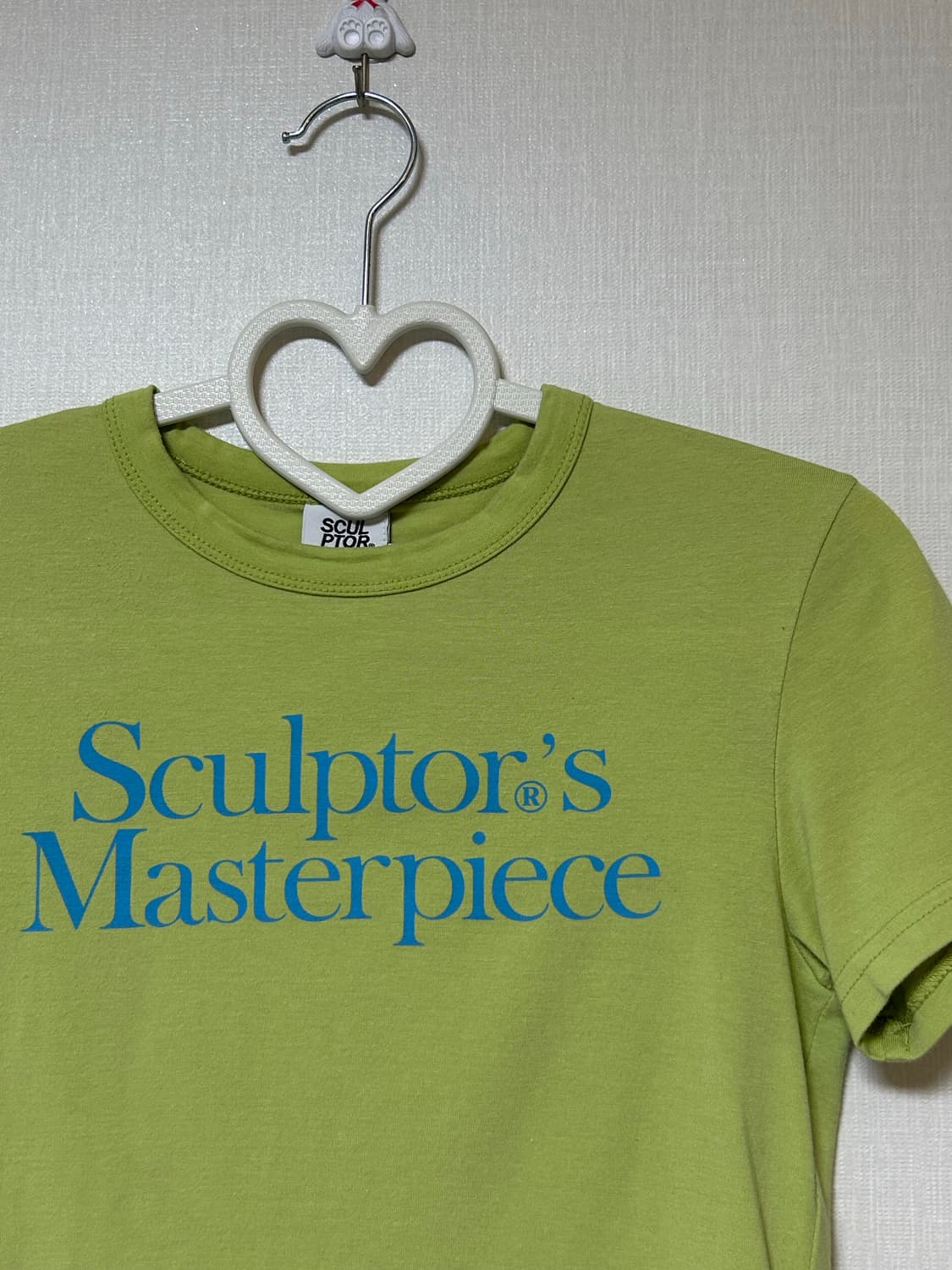 스컬프터 크롭 반팔티 상품이미지3