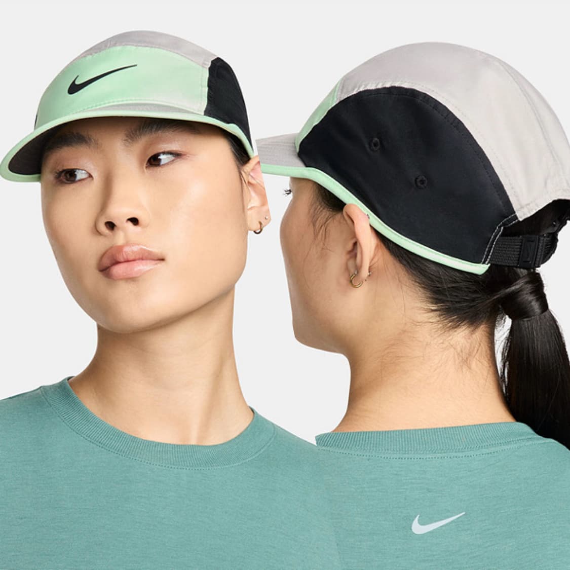 (M~L)나이키 드라이 핏 플라이 언스트럭처 스우시 캠프캡 러닝캡 상품이미지10