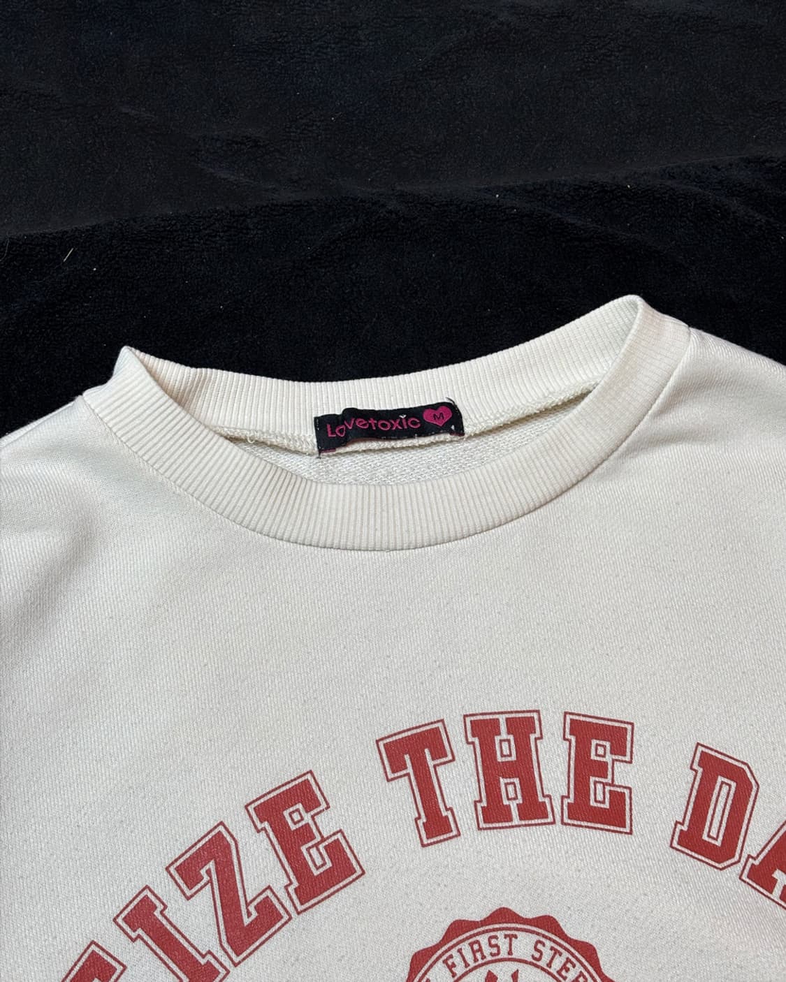 일본빈티지 LOVE TOXIC 맨투맨 상품이미지2