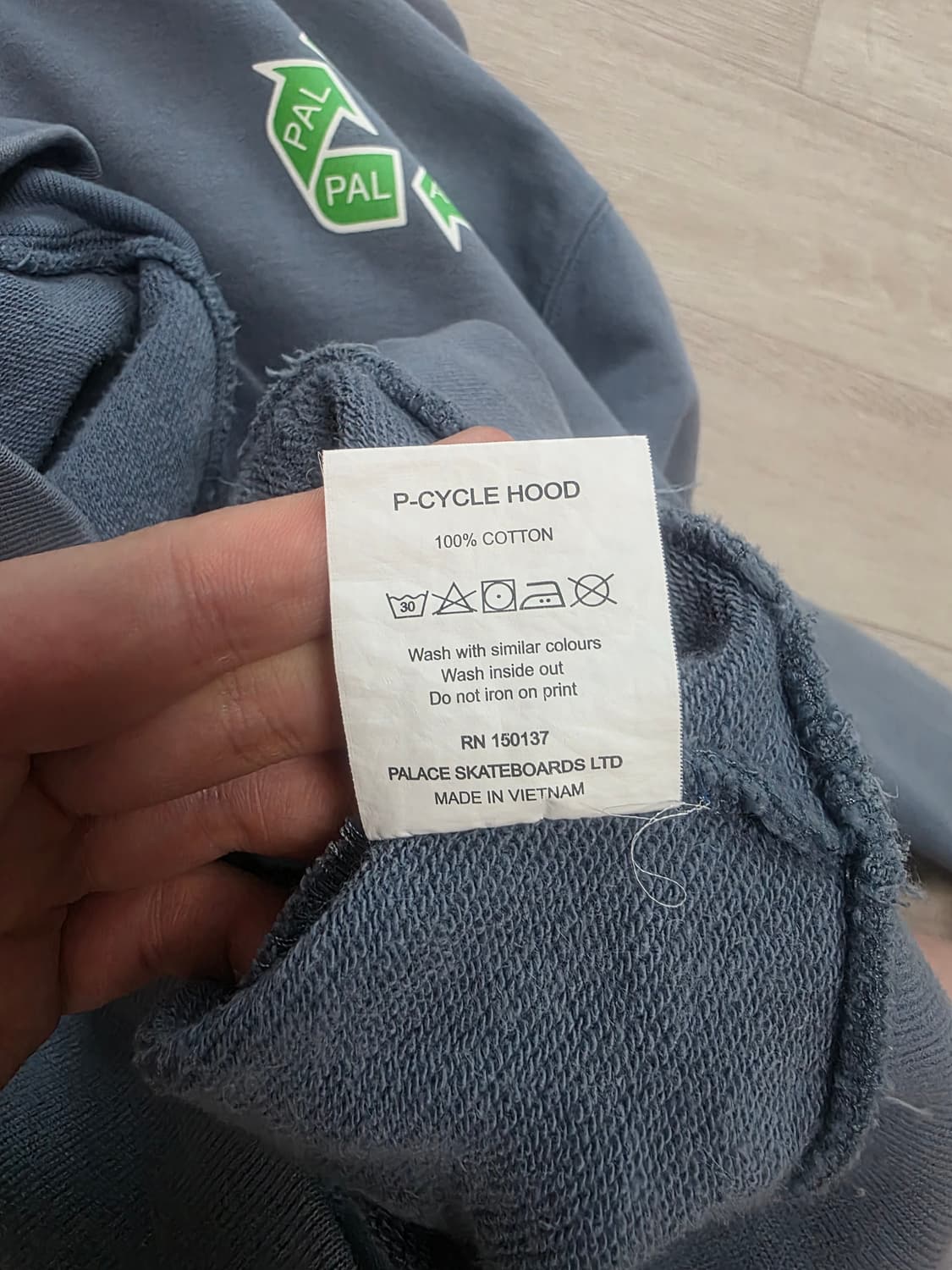 팔라스 P 사이클 후드 Palace P-Cycle Hood 21SS L 상품이미지5