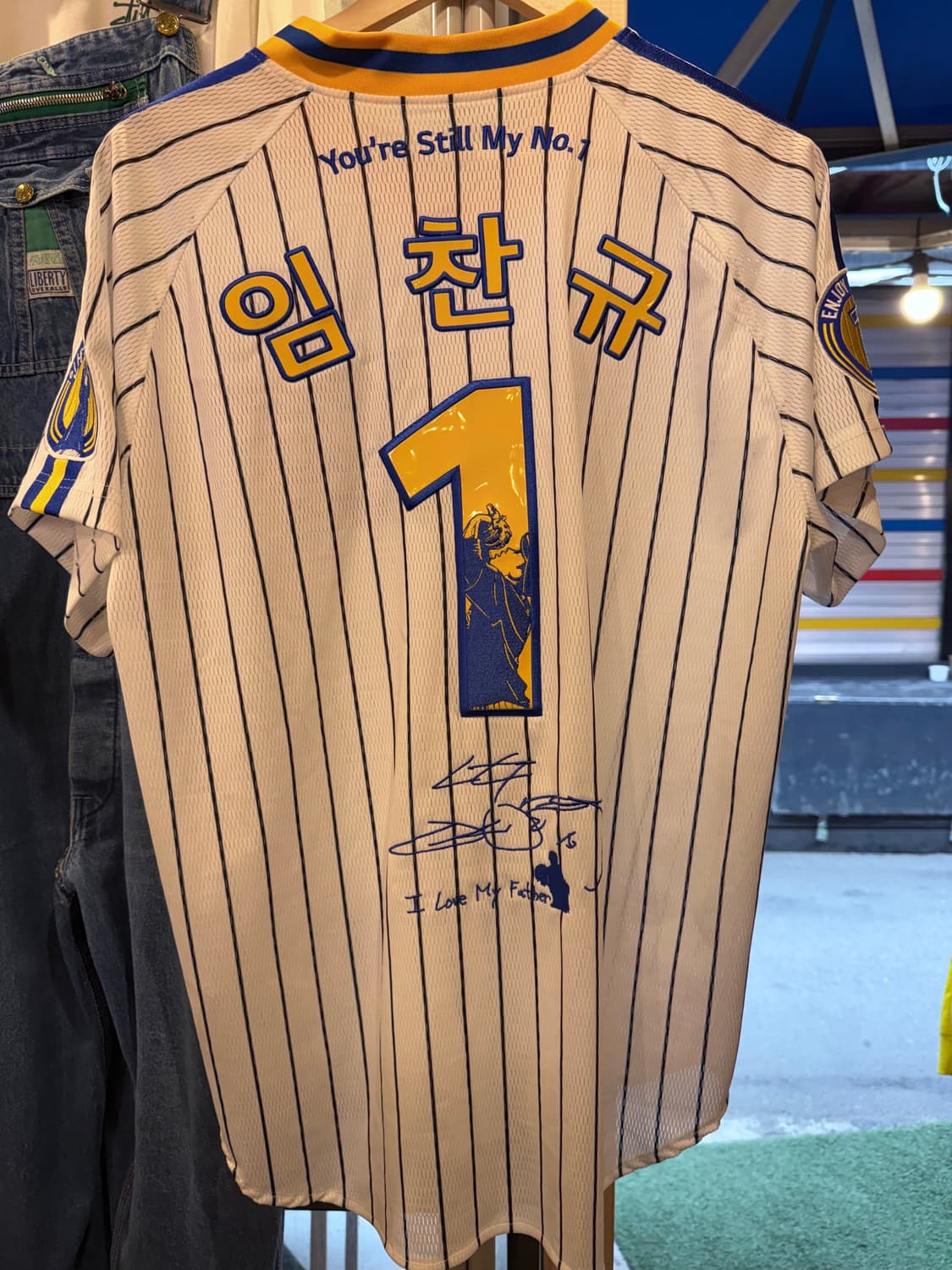 LG 트윈스 임찬규 플레이어 유니폼 상품이미지4