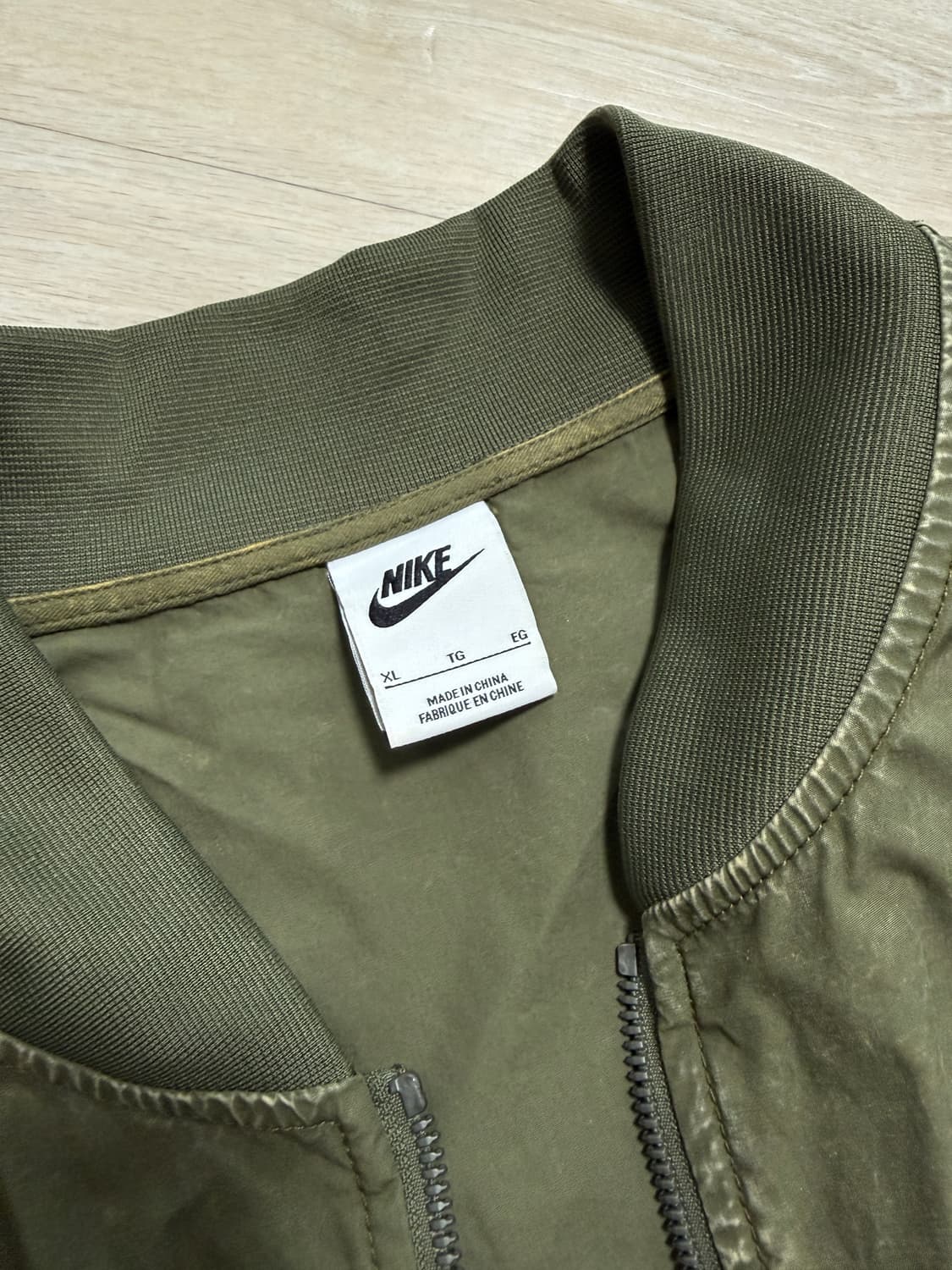 나이키 바람막이 카키 점퍼 xl 상품이미지3