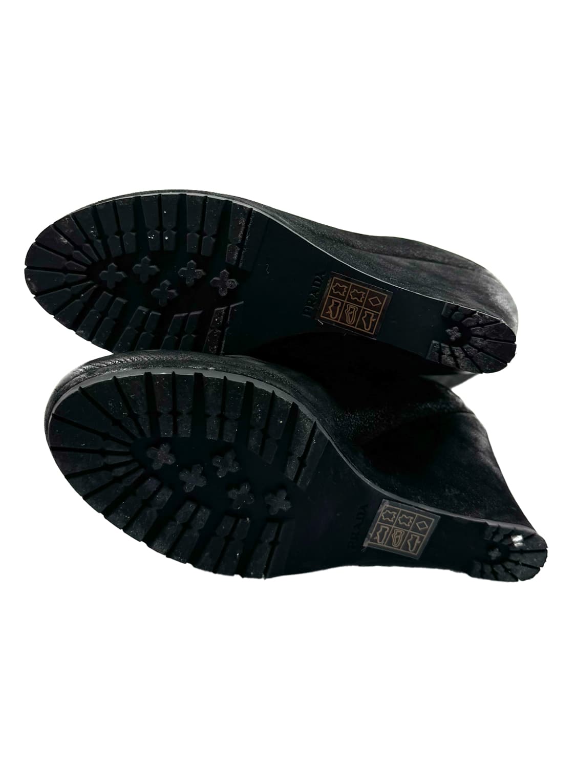 Prada  Leather Wedge 2way Boots/ 36 상품이미지7