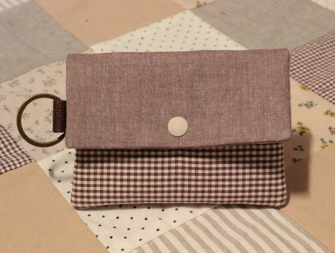 핸드메이드 지퍼 카드지갑 상품이미지1