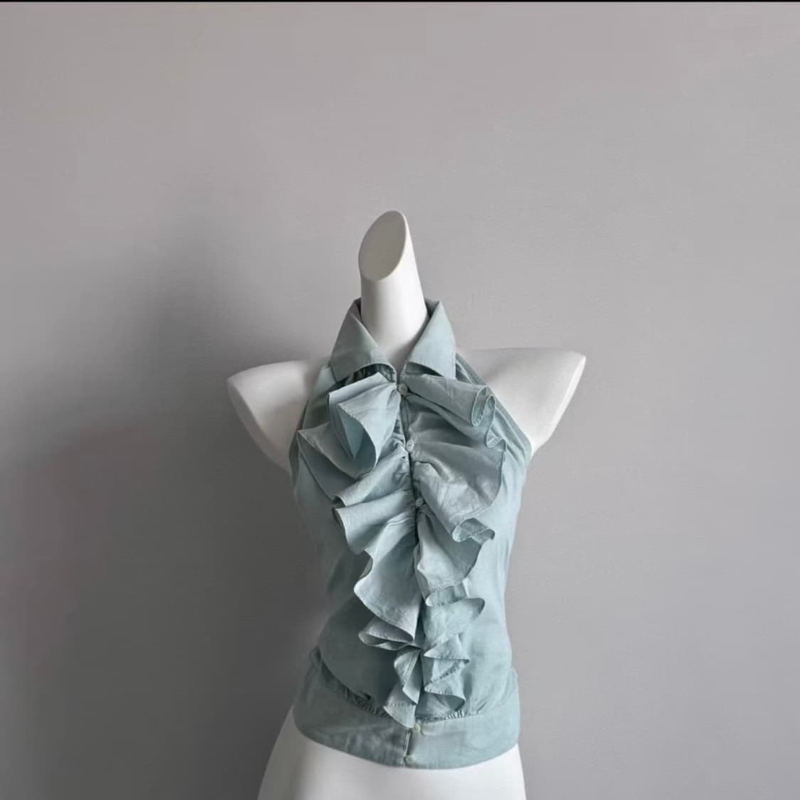 랄프로렌 홀터 나시 빈티지 나시 폴로 홀터넥 나시 페어리 히피그런지 상품이미지2