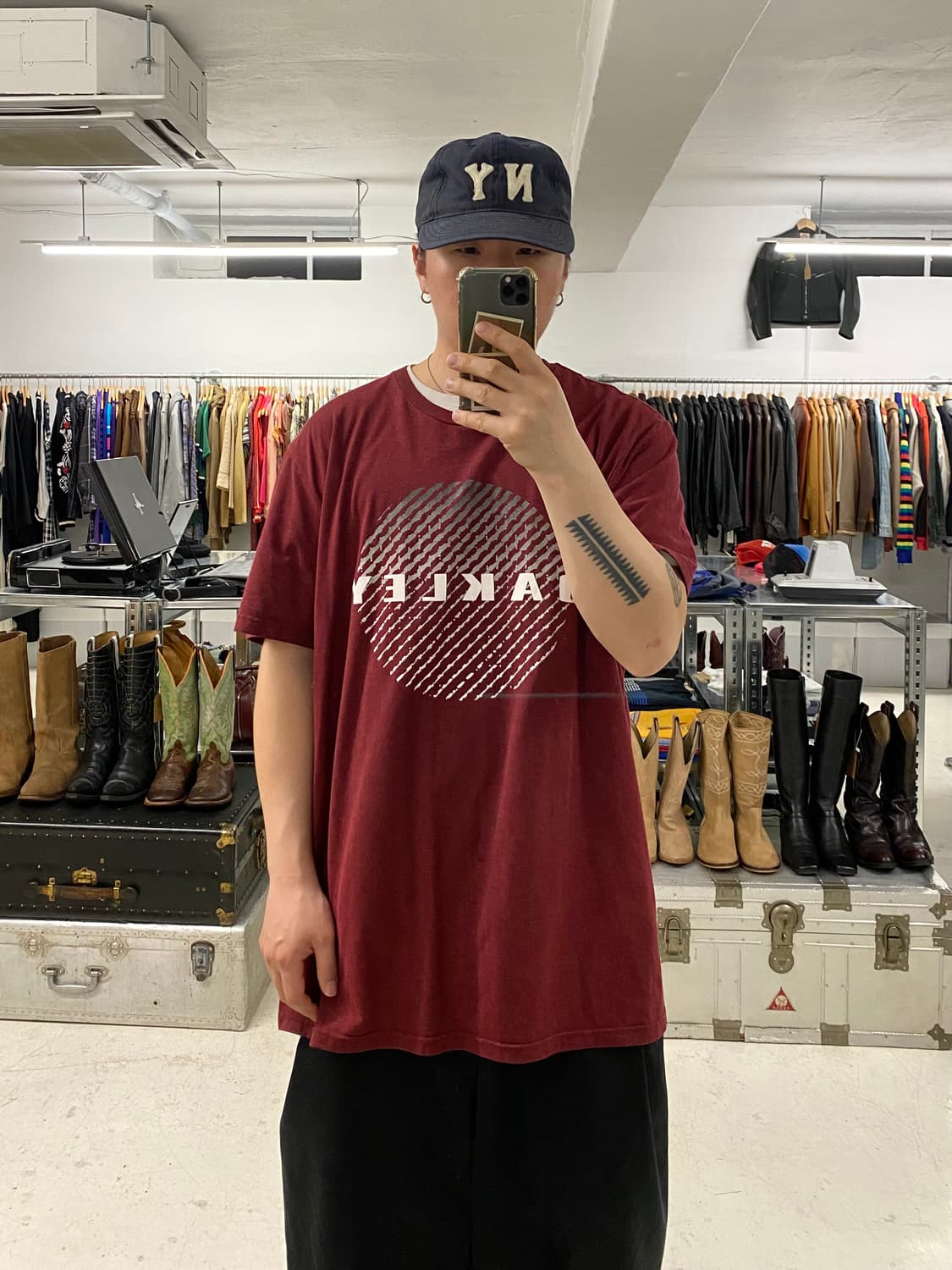 OAKLEY logo t-shirt 오클리 지구 로고 티셔츠 상품이미지6
