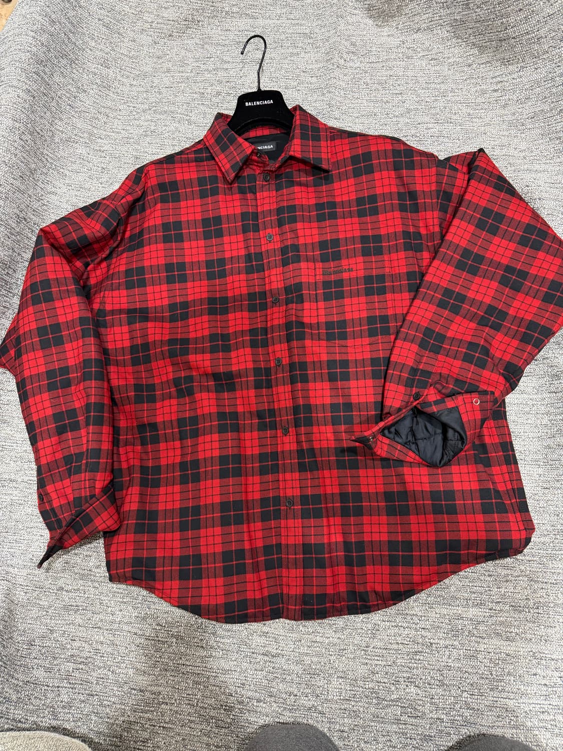 발렌시아가 패디드 셔츠자켓 100-105 상품이미지1