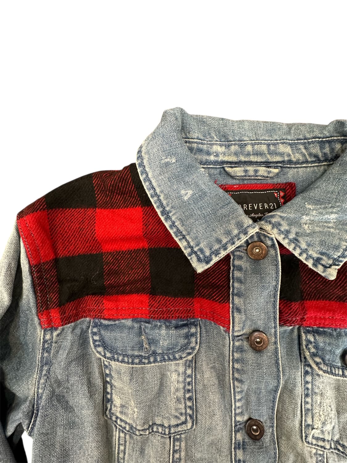 데님 체크트러커 상품이미지3