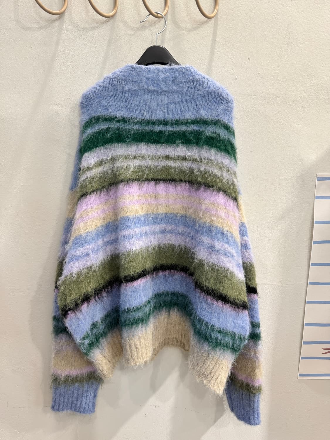 japan vintage 모헤어 루즈핏 니트 상품이미지7