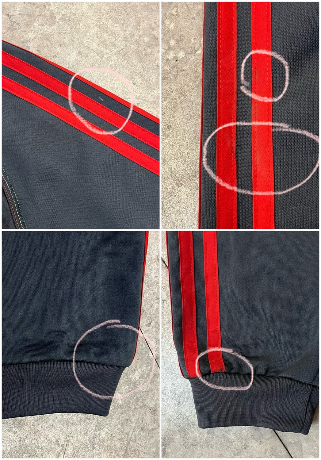 아디다스 AC밀란 UCL 트레이닝 탑 차콜 95 #csz4125 상품이미지10