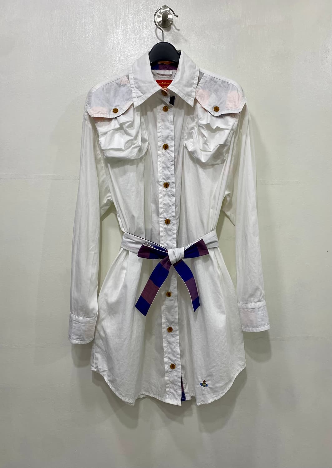 비비안웨스트우드 레드라벨 셔츠원피스 38 상품이미지1