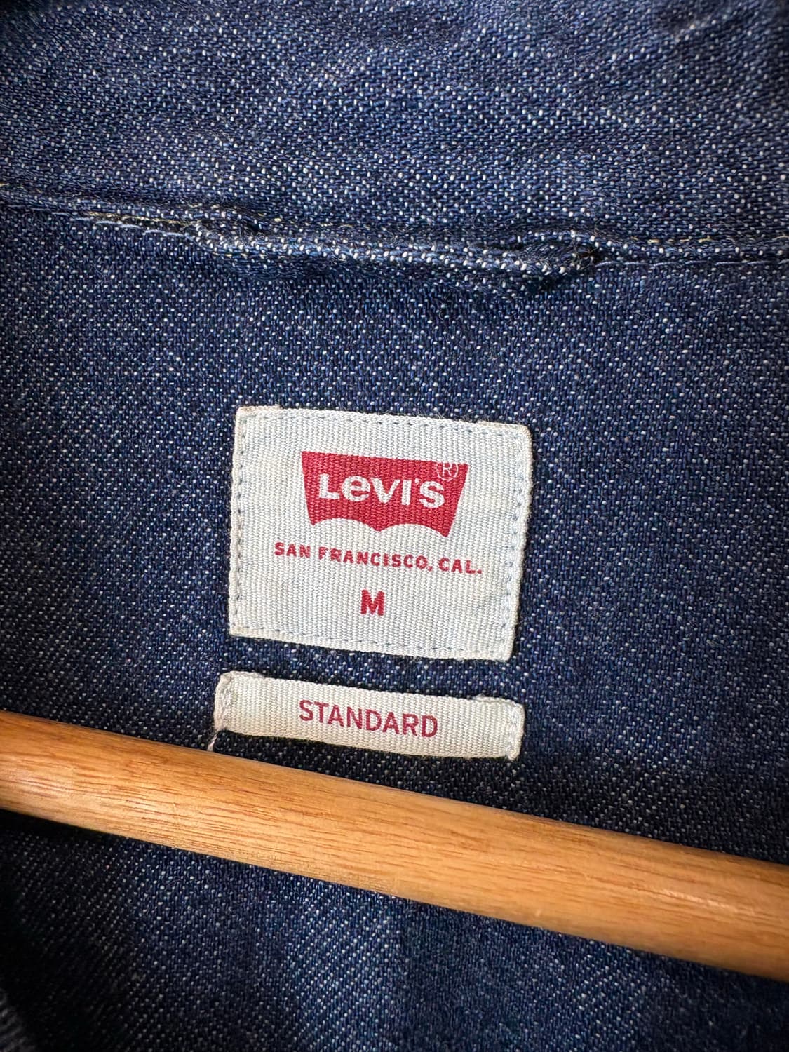 리바이스 빈티지 진청 데님 웨스턴 셔츠 상품이미지6