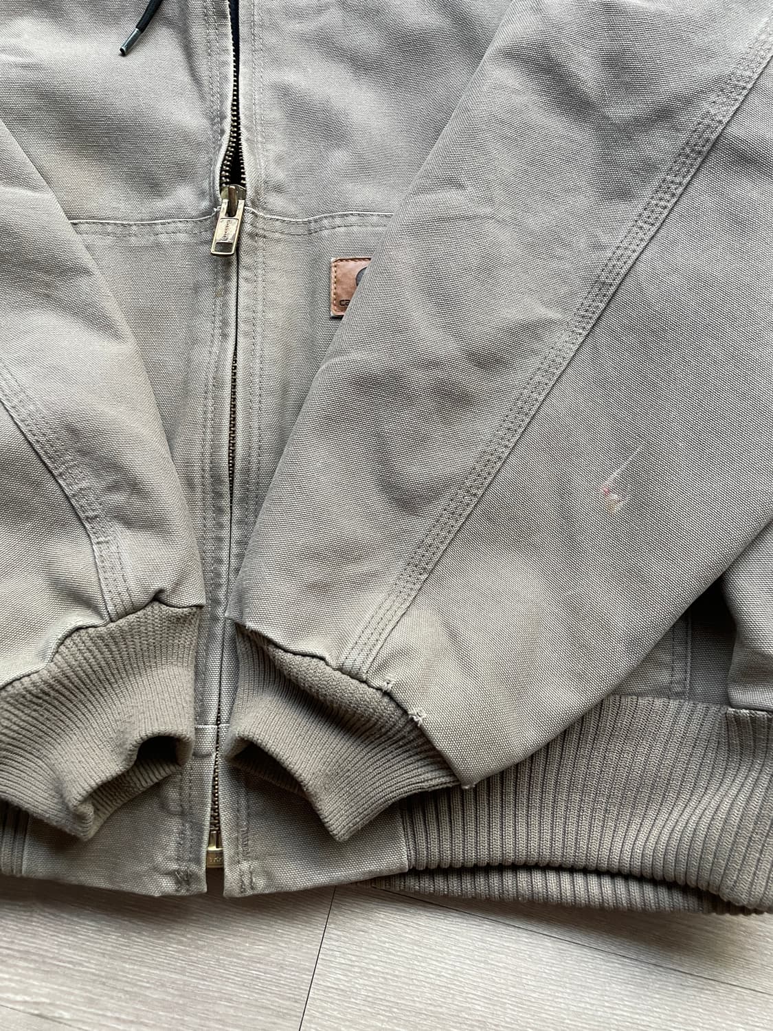 칼하트 j130 MUS 머쉬룸 액티브 자켓 샌드스톤 carhartt 상품이미지7