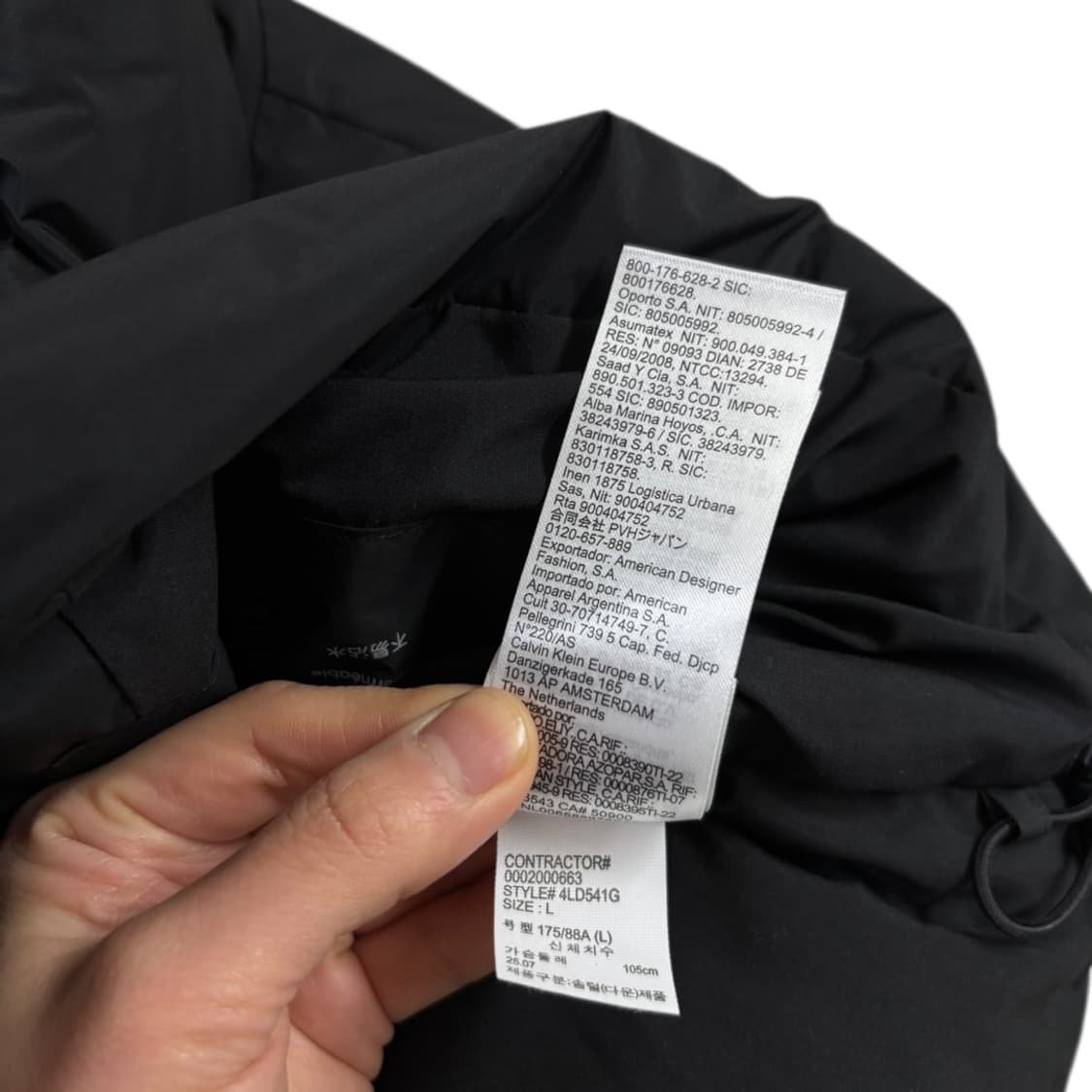 CK 캘빈클라인 릴렉스 다운 푸퍼 패딩 상품이미지7