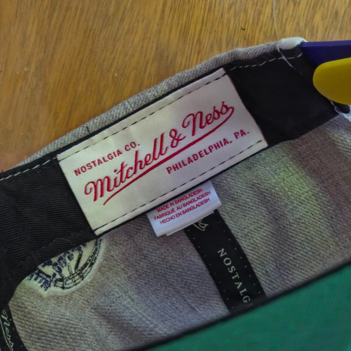 미첼앤네스(Mitchell & Ness) 로스앤젤레스 레이커스 스냅백 상품이미지5